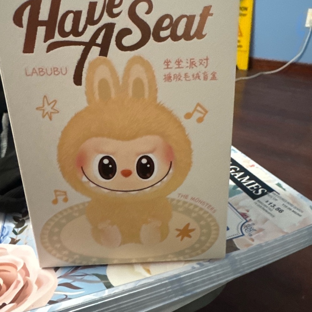 Labubu 'Have A Seat' Figurine